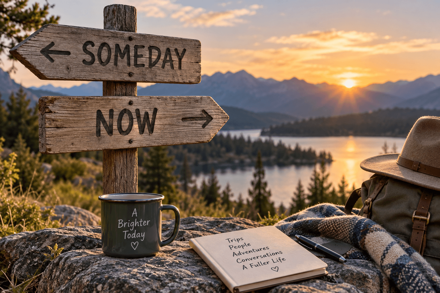 I am trying to retire the word someday, Sandy Vecchi