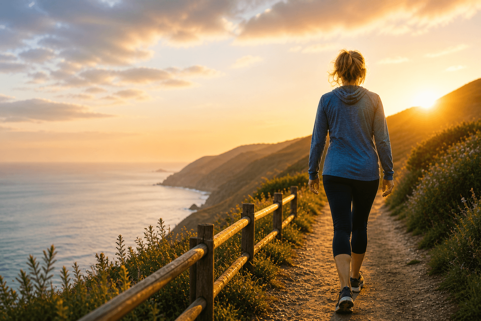 Walking for mental clarity, it was never about the mirror