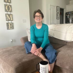 Sandy Vecchi reflecting on her Third Act journey